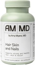 Amy Myers MD Hair Skin and Nails - Supports Strong Hair, Radiant Skin & Healthy Nails - L-Proline, Horsetail, Hyaluronic Acid - Gluten-Free - 120 Capsules (30 Servings)