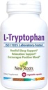 NY ROOTS HERBAL L- Tryptophan supplement til søvn (90 kapsler) 220mg, urtetilskud for sund søvn, mad og stress - Glutenfri, ikke-GMO