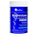 CanPrev Magnesium Bisglycinate 400 Ultra Gentle Powder 240g 48 Servering, 400mg Elemental Magnesium Per Scoop, Understøtter Rastful Nights, Muskelfunktion, Gentle på fordøjelse, Vegan, Non- GMO, Gluten- Free