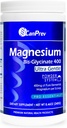 CanPrev Magnesium Bisglycinate 400 Ultra Gentle Powder 240g 48 Servering, 400mg Elemental Magnesium Per Scoop, Understøtter Rastful Nights, Muskelfunktion, Gentle på fordøjelse, Vegan, Non- GMO, Gluten- Free