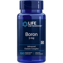 Life Extension DHEA 25mg and Boron 3mg - Supplements for Hormone Balance, Bone Health, Immunum & Nervesystemet Support