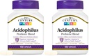 21. Century Acidophilus Capsules, 100 Count (21339) (pakke med 2)