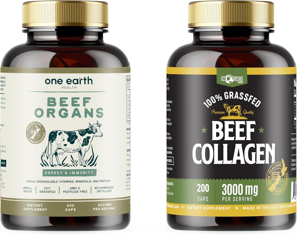 One Earth Health Beef Organs and Collagen