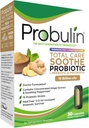 Probulin Total Care Soothe Prebiotic, Probiotic og Postbiotic + Ginger & Mint til fordøjelseslindring - 15 milliarder CFU - 15 Strops - 30 Veganske kapsler