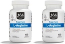 Whole Foods Market, L Arginin 500Mg 100 Veggie Caps (pakke med 2)