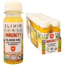 Elixir Shots, Immunity Boost Wellness Shot with Cold-Pressed Turmeric, Ginger, Orange and Black Pepper, No Added Sugars or Artificial Ingredients,12-pack
