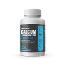 Calcium Magnesium Zink supplement - 3- in-1 Kompleks med 1000mg Calcium, 500mg Magnesium, 10mg Zink - ben, muskel & immunforsvar - 270 tabletter, 90 dages forsyning