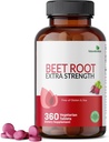 Futurebiotika Beet Root Extra Strength, Non- GMO, 360 Vegetartabletter