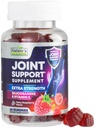 Fælles Support Supplement - Ekstra styrke Glucosamine Gummy understøtter Joints Sundhed & Fleksibilitet for Tilbage, Knæler, hænder - Natural Vitamin E immunforsvar - Bedste Gummies for Kvinder & Mænd - 60 Gummies
