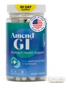 Amend GI All- Natural Mave Health Support 60 Kapsler - Nutracational for Stress- Induced Ulcer Symptomer - Understøtter Healing og fordøjelsessygdomme med Asiatica Extract & CM Chitosan