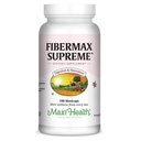 Maxi Health Fibermax Supreme - Fiber Kapsler til Gentle fordøjelse og Gut Support - Vegetarisk Psyllium Husk Kapsler - Kosher Fiber Supplement for mænd og kvinder (180 Greve)