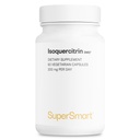 Supersmart - Alpha Glycosyl IsoQuercitrin 200mg per dag - Bioactive Quercetin EMIQ - Flavonoid Supplement- 124; Non- GMO & Gluten Free - 60 vegetariske kapsler