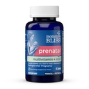 Mors Bliss Prenatal Multivitamin med jern og folinsyre, understøtter Baby Development + mor immunsystem & energiniveauer w / B Vitaminer & Probiotika, Vegan & Gluten Free (45 Servere)