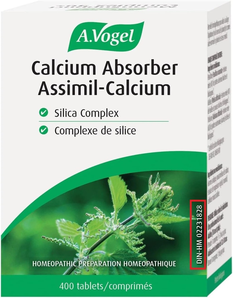 A. Vogel, Calcium Absorption 400 tabs
