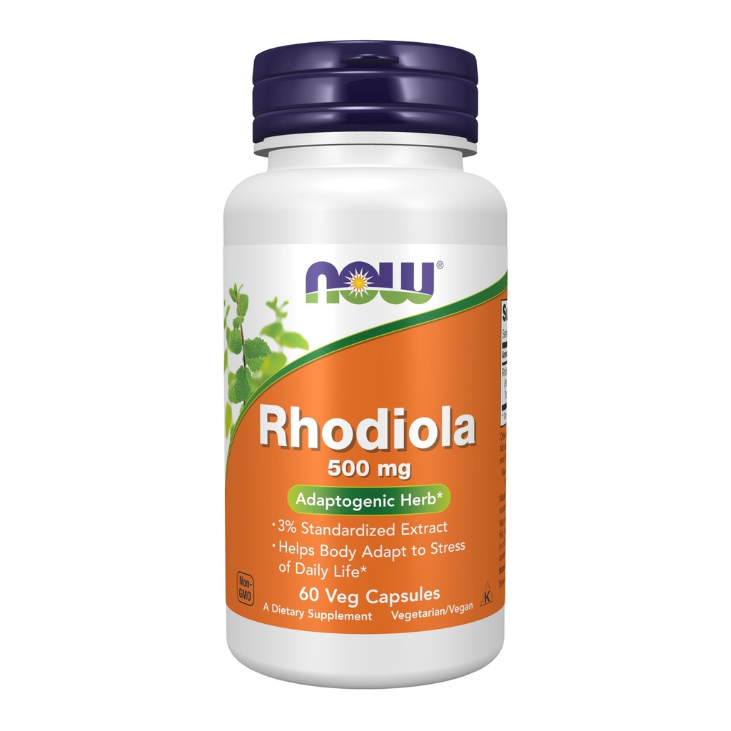Now Foods Rhodiola Rhodiola Rosea, 60 Capsules / 500mg