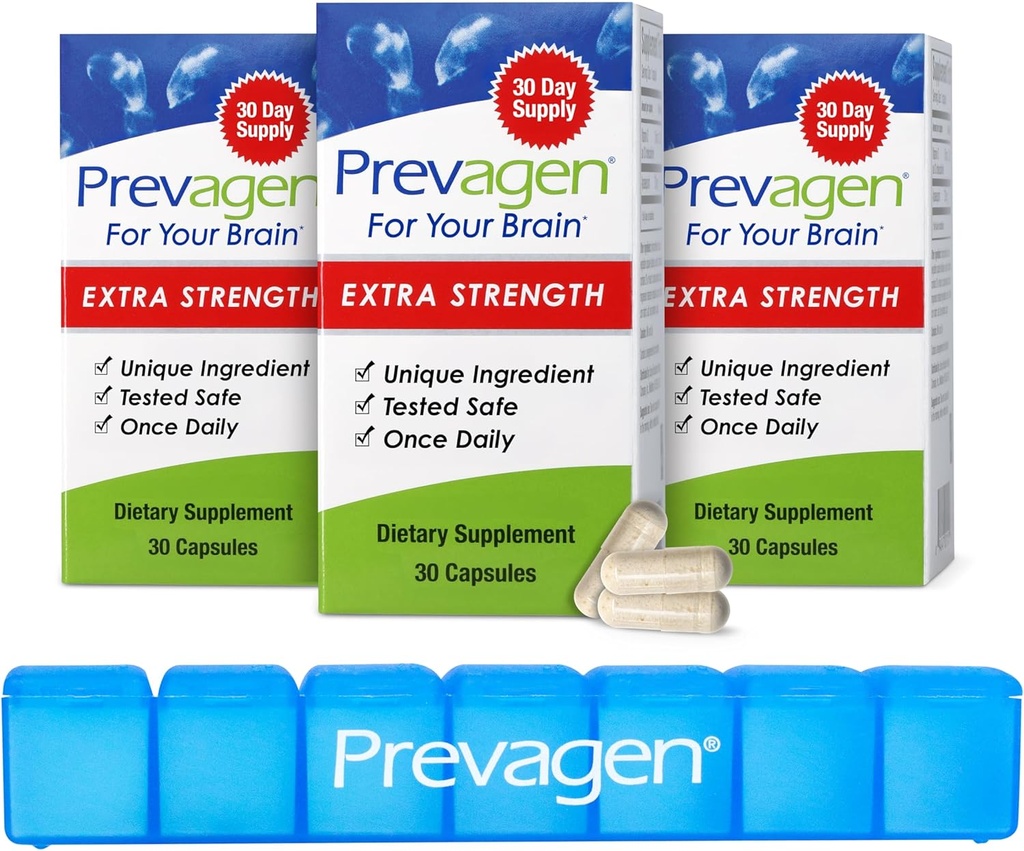 Prevagen Extra Strength - 90 kapsler (3 måneder Tilgang)