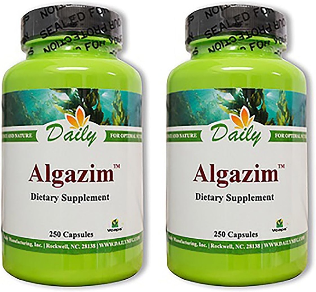 Daily Manufacturing - Algazim Budding 124; 250 Kapsler, 2 Pack
