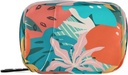 Naanle Cartoon Hawaii Floral Pill Box 7 Dag Pill Case Travel Pill Organizer Bag med lynlås Portable ugentlige sag Kompakt størrelse for vitamin supplement Holder