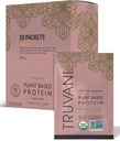 Truvani Vegan Pea Protein Powder 124; Vanilla Chai Measures 124; 20g Organic Plant Protein Measune 124; Single Serving Travel Packets Measures 124; 10 Servering Measures 124; Keto Measurement Free