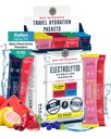 KEY NETRIENSER Electrolytes Powder Packets No Sugar - 4 lækre flavors i Hydration Packets 20 Pack - Ingen kalorier, Gluten Free Electrolytes Powder Packets - Keto Friendly, Ikke GMO, Made in USA