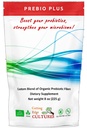 Skæring Edge Kulturer Prebio Plus Prebiotic Fiber Powder Best Custom Blend of Organic Prebiotic Fibers Dietary Supplement 8 oz