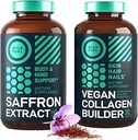WILD FUEL Vegan Collagen Builder og Safran Extract Vegan Bundle