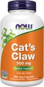 Now Supplements, Cat 's Claw 500 mg, Non- GMO Project Verified, Herbal Supplement, 250 Count (pakke med 1)
