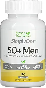 SuperNutrition SimplyOne Multi- Vitamin til mænd 50 +, 90 Greve (pakke med 1)