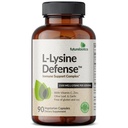 Futurebiotika L- Lysin Defense immunforsvar Support Complex 1500 MG Per servering med C-vitamin, zink, Olive Leaf & hvidløg - non-GMO, 90 Vegetariske kapsler