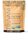 Truvani Vegan Pea Protein Powder Shutter 124; Jordnøddesmør 124; 20g Organic Plant Based Protein - 124; 20 Servere - 124; Keto - 124; Gluten & Dairy Free - 124; Lav Carb - 124; Ingen tilsat sukker