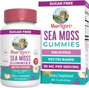 MaryRuth Organics Gummies Sugar Free Made with Irish Sea Moss for Gut Health and Immune Support Formulated for Voksen- og Kids Age 4 + Vegan Non- GMO Gluten Free