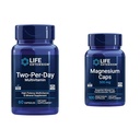 Life Extension Two-Per- Day Multivitamin med vitaminer C & D og Magnesium kapsler 500mg for hjerte, hjerne, ben, cellular sundhed