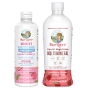 MaryRuth 's Women' s Multivitamin + Hair Growth Liposomal (Peach) & Liquid Nighttime Multimineral (Cranberry) Medical 124; Clean Label Project Verified ® Medical 124; Vegansk Medical 124; Skønhed, Sengetid, & Samlet sundhed