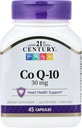 21. Century Co Q10 30 mg kapsler, 45 Tælling (21341)