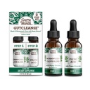 GuruNanda Gutcleense 2- Step Kit - Kosttilskud til hjælp med fordøjelse - Blend of Fulvic Acid, Wormwood, Clove & Neem Extract, 2x1 FlOz