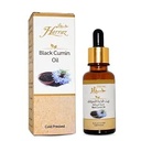 Harraz Black Cumin Oil With Dropper Albaraka Nigella Cold presset egyptisk Pure Natural Raw Herbal Herbs Vegan Shifa Sunnah Halal (1 Pack = 1 oz / 30 ml)