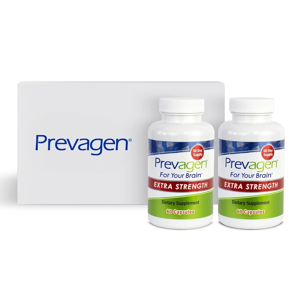 Prevagen Extra Strength - 120 Capsules (4 Month Supply) | Formulated for Your Brain | 20mg of Apoaequorin Plus Vitamin D3