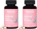 Hyland 's Easy Morning Prenatal Multivitamin og fordøjelsessygdomme og morgen sygdom Relief, 60 Veganske kapsler, med Folate, Cholin, Zink, Ginger Root, Prebiotics og Algae DHA (pakke med 2)
