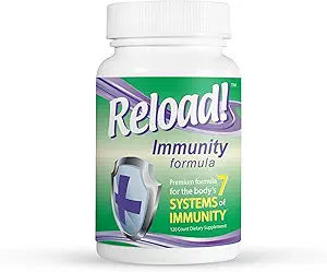 Genlad! Immunitet Antioxidant, Echinacea, Vitamin A, C, D, Zink, Selen, Ginkgo, Aloe, Probiotika / Prebiotika, Fenugreek Capsule 120ct, 30 Day Supply