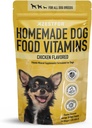 Azestfor Hjemmelavet Hund Food Supplement Hund Vitamin Made in USA Tilføj til Holistiske hele fødevarer Diets Raw BARF Alle Breeds Puppy Voksen 16oz pulver