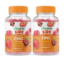 Levedygtig Zink 25mg Kids + Zink Kids, Gummies Bundle - Great Tasting, Vitamin Supplement, Gluten Free, GMO Free, Chewable Gummy