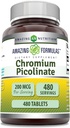 Amazing Formulas Chrom Picolinate Supplement Note 124; 200 Mcg Per Serving