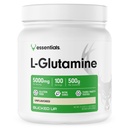 Bucked Up L- Glutamin 500g Powder, Gluten- Free, Non- GMO, Unflavored (100 Servere)