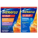 Theraflu Max Strength Daytime & Nighttime Flu Symptom Relief Honey Lemon Flavor Powder & Daytime Flu Symptom Relief Honey Lemon Powder, 6 Daytime + 6 Nighttime, & 6 Honey Lemon Flavor Powder Pacets