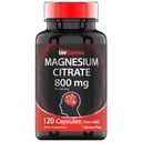 TNVitaminer Magnesium Citrat 800 MG - 120 Kapsler 124; To Måned Supply!
