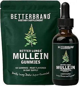BetterLungs Mullein Leaf Extract og Gummies Bundle - Lung Health Support