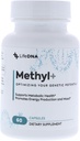 LIFEDNA Methyl + methylfolat - Metyleret folat multivitamin kompleks med TMG optimeret homocystein, hjerne, cardiovaskulær & Neurotransmitter Support