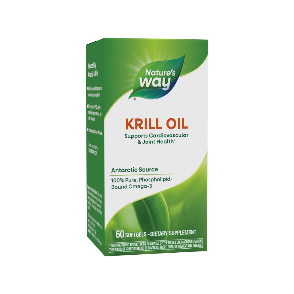 Naturens Way Krill Oil 100% Pure Krill Oil