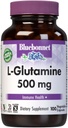 Bluebonnet Nutrition L- Glutamin 500mg, Understøtter immunfunktion *, Nitrogen Transporter *, Soy- Free, Gluten- Free, Non- GMO, Kosher Certified, Vegan, 100 Vegetabilske kapsler, 100 Servere