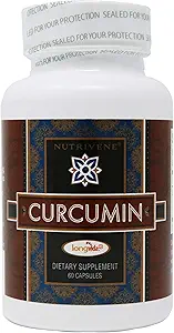 Curcumin, Longvida ™ af Nutrivene (500 mg, 60 kapsler)